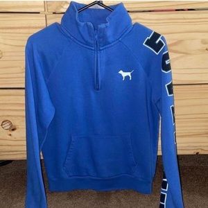 Blue Pink VS Half Zip Up